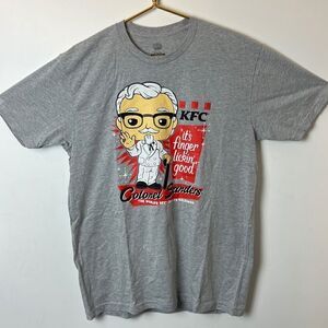 Pop Tees! KFC Colonel Sanders large T-Shirt Funko Shop Exclusive